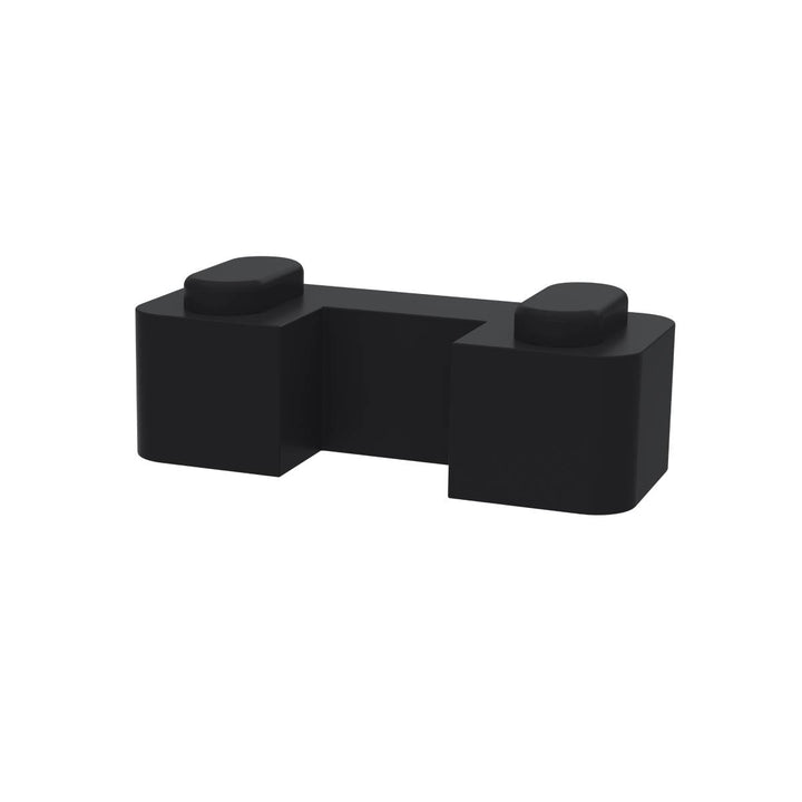 Hudson Reed Wetroom Screen Support Foot WRSF007 - Black