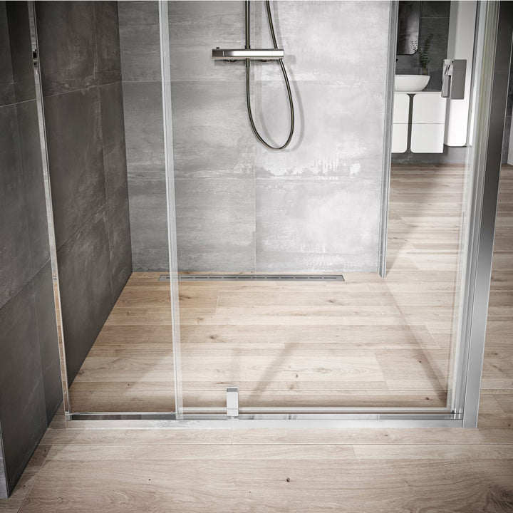 Ravak 750mm Runway Shower Channel - Chrome