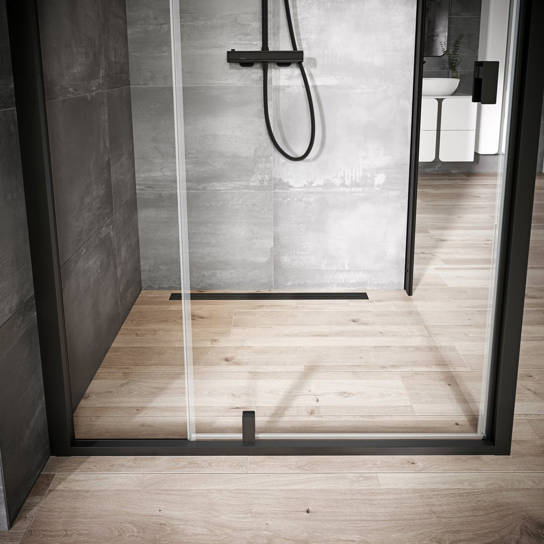 Ravak 750mm Runway Shower Channel - Black