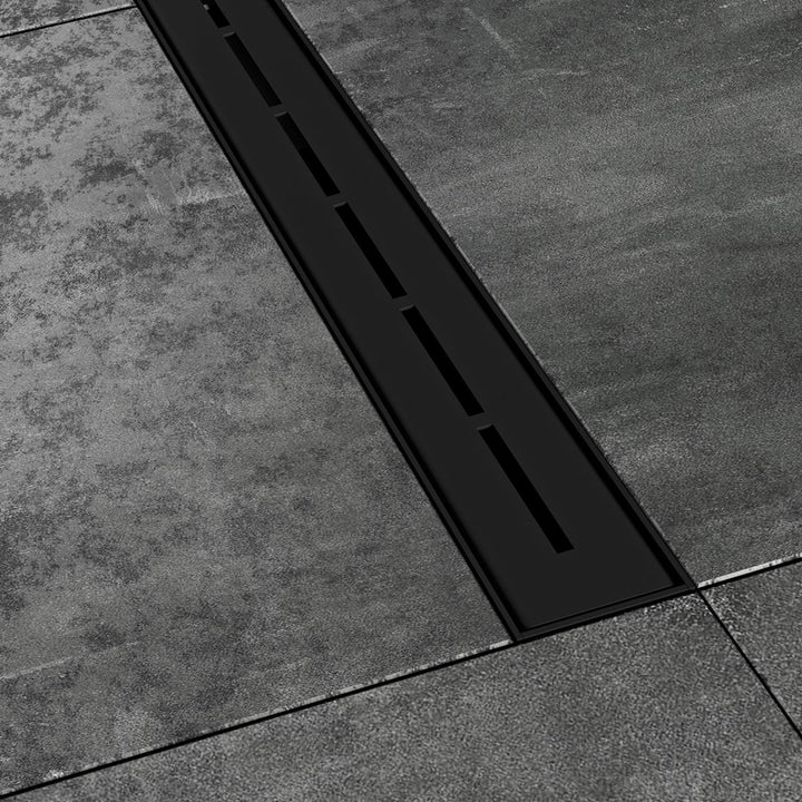 Ravak 750mm Runway Shower Channel - Black