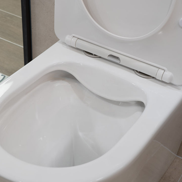 Ravak Elegant Rimless Close Coupled Toilet &amp; Soft Close Seat