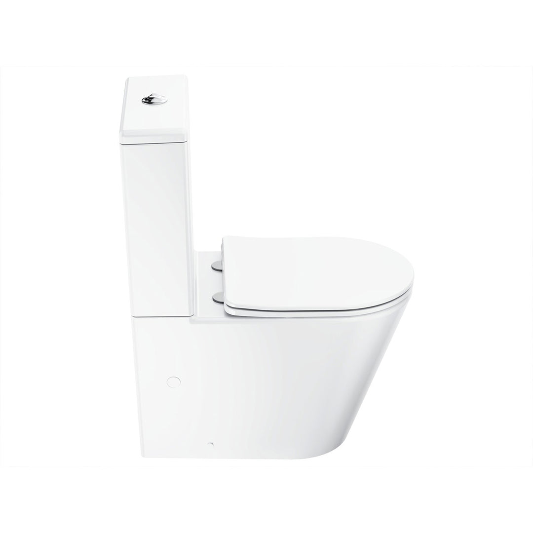 Ravak Elegant Rimless Close Coupled Toilet &amp; Soft Close Seat