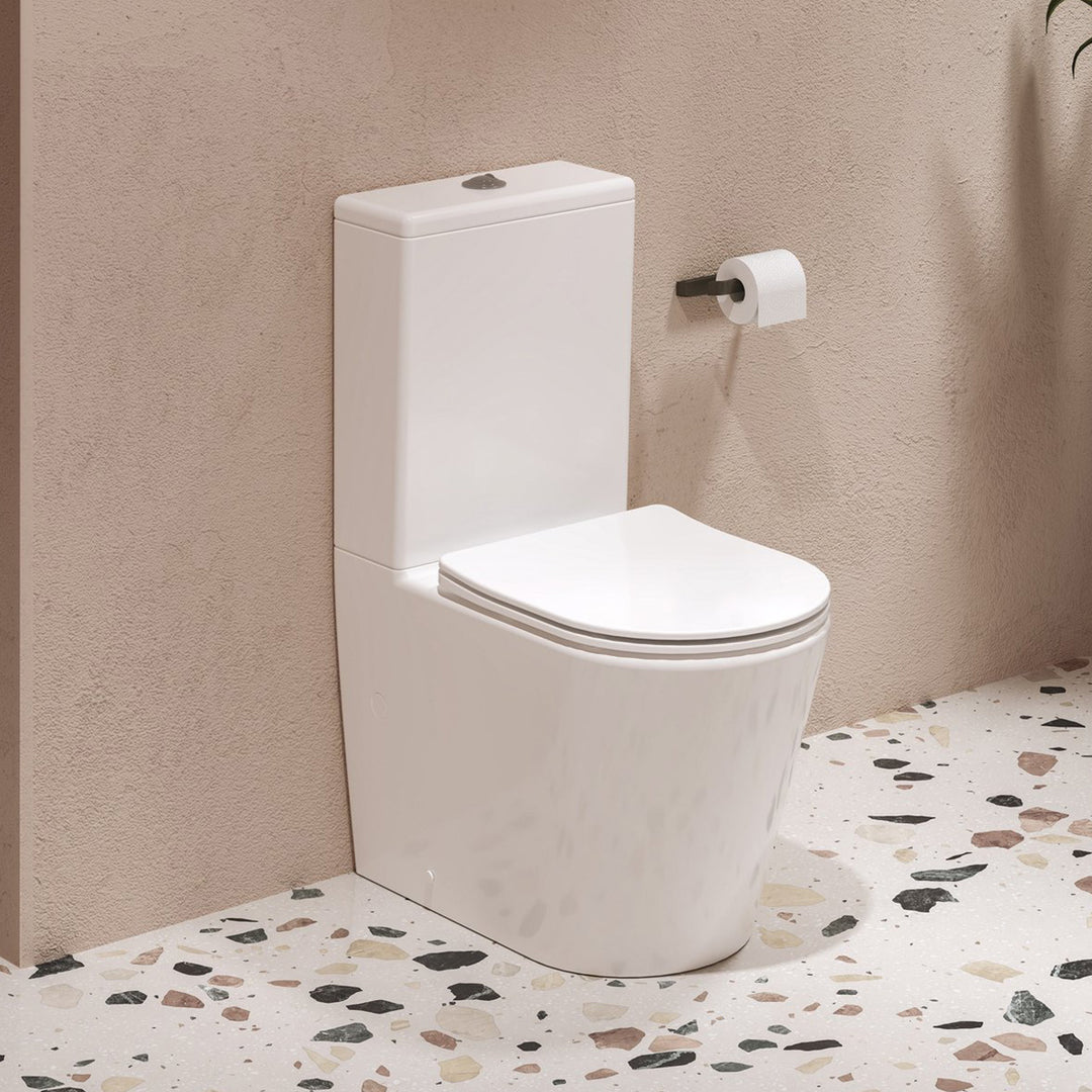Ravak Elegant Rimless Close Coupled Toilet &amp; Soft Close Seat