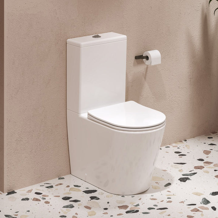 Ravak Elegant Rimless Close Coupled Toilet &amp; Soft Close Seat