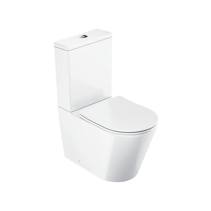 Ravak Elegant Rimless Close Coupled Toilet &amp; Soft Close Seat