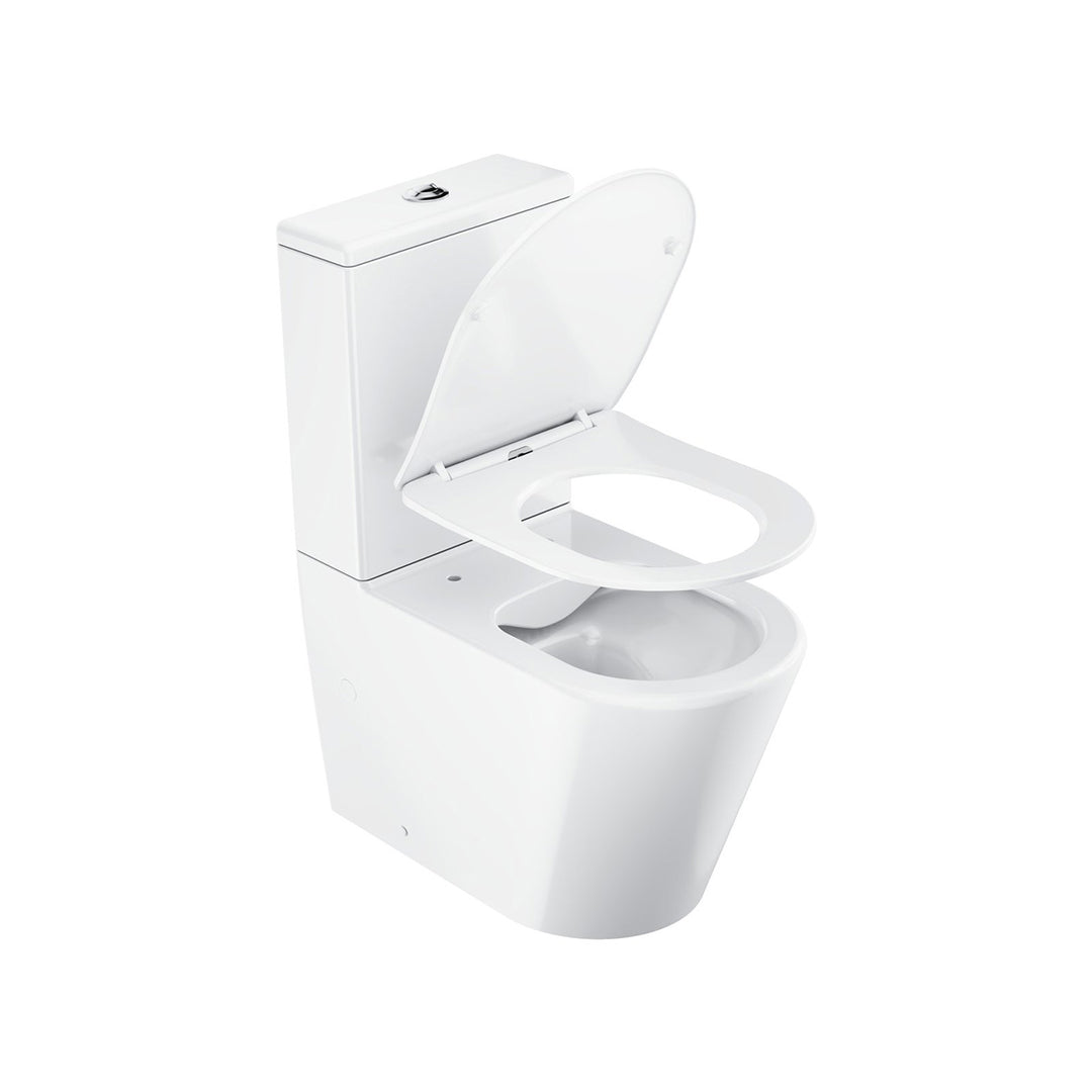 Ravak Elegant Rimless Close Coupled Toilet &amp; Soft Close Seat