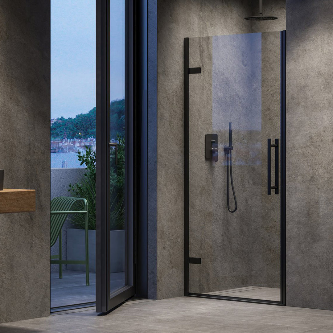 Ravak COSD1 800mm Hinged Shower Door - Black