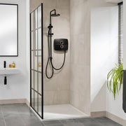 Triton T90SR DuElec Pumped Electric Shower - Technical drawing