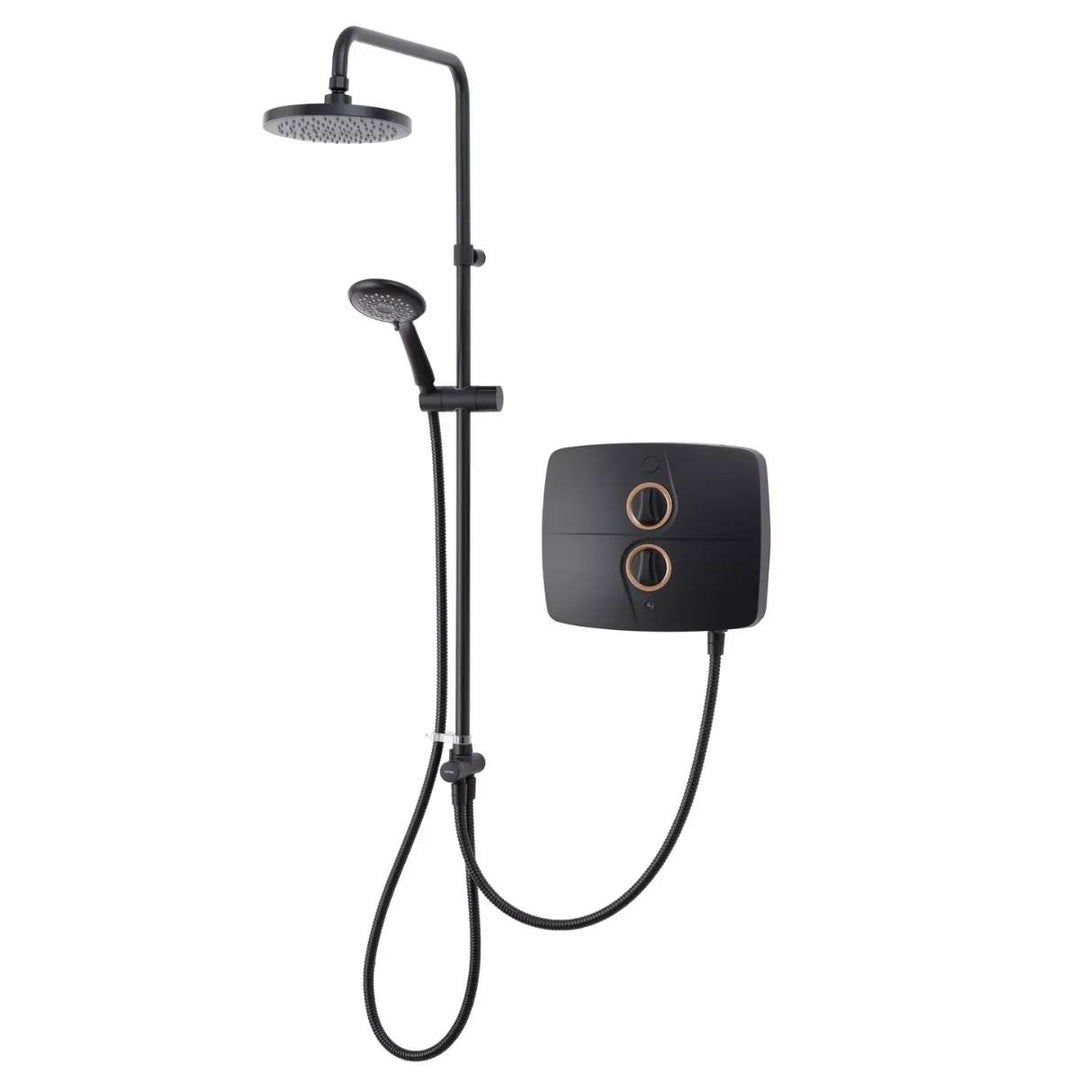 Triton T90SR DuElec Pumped Electric Shower - Black