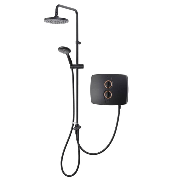 Triton T90SR DuElec Pumped Electric Shower - Black