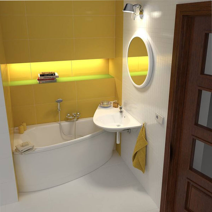 Ravak Avocado Wall Hung Basin - Left Hand