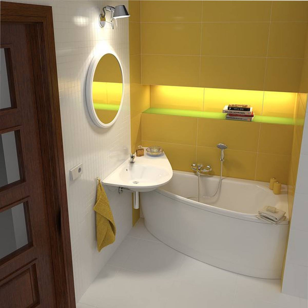 Ravak Avocado Wall Hung Basin - Right Hand