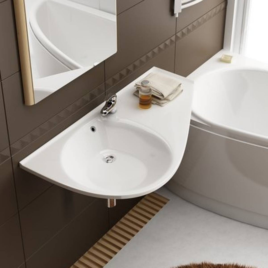 Ravak Avocado Wall Hung Basin - Right Hand