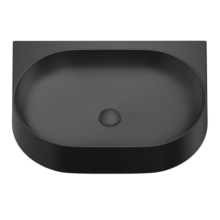 Ravak Yard 600mm Ceramic Washbasin - Matt Black
