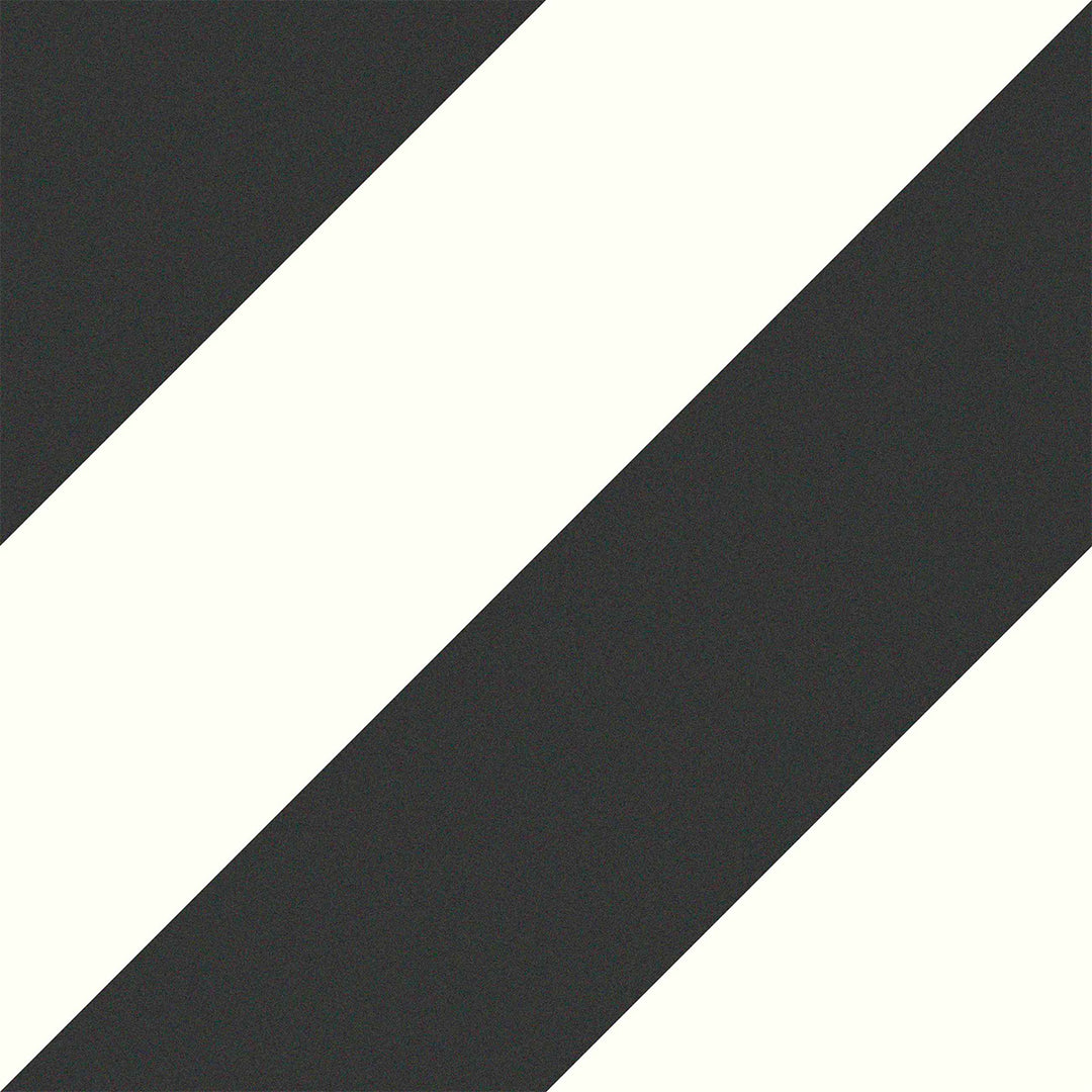 Zebra Black 22.3 x 22.3cm Porcelain Pattern Tile - 1.15 sqm perbox