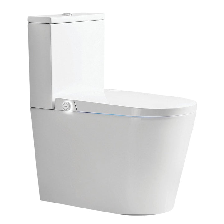 Zenwash Intelligent Smart Toilet Bidet Wash Function, Heated Seat, Auto Lid &amp; Night Light