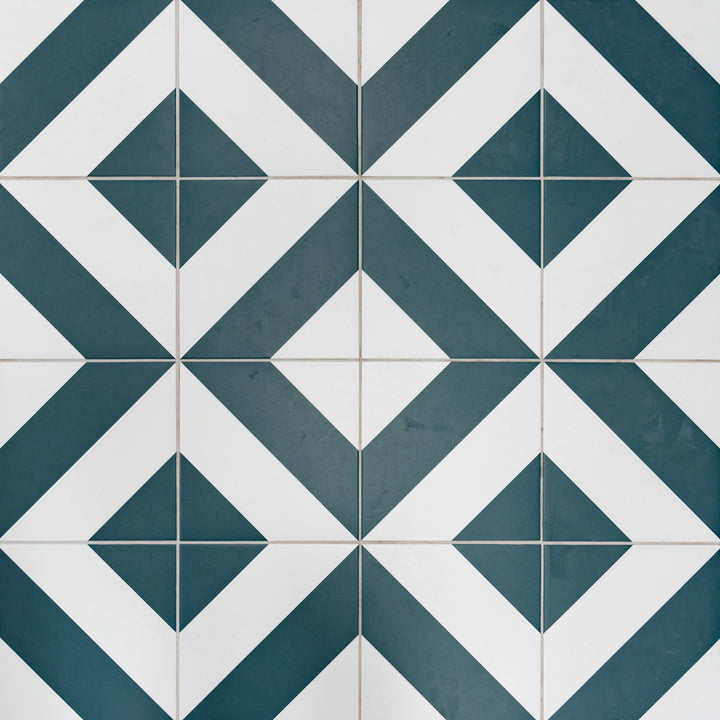 Zebra Forest 22.3 x 22.3cm Porcelain Pattern Tile - 1.15 sqm perbox