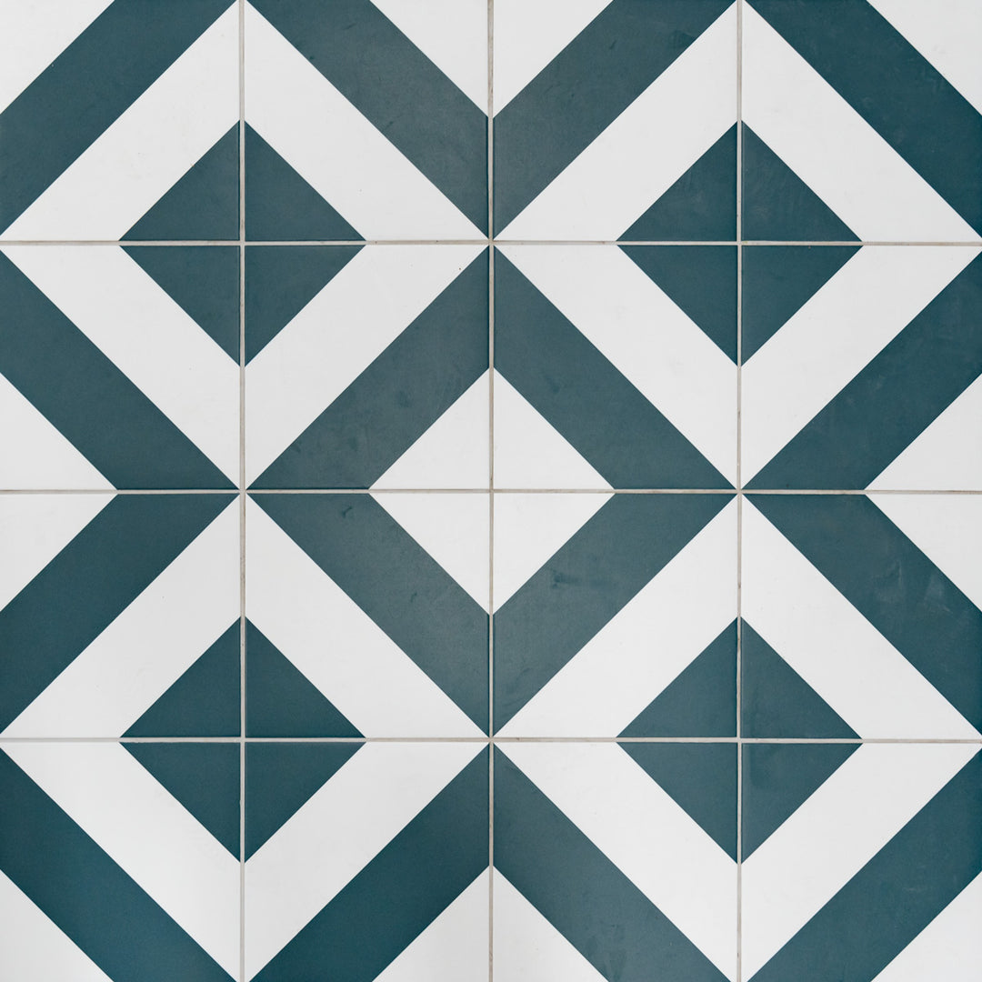 Zebra Forest 22.3 x 22.3cm Porcelain Pattern Tile - 1.15 sqm perbox
