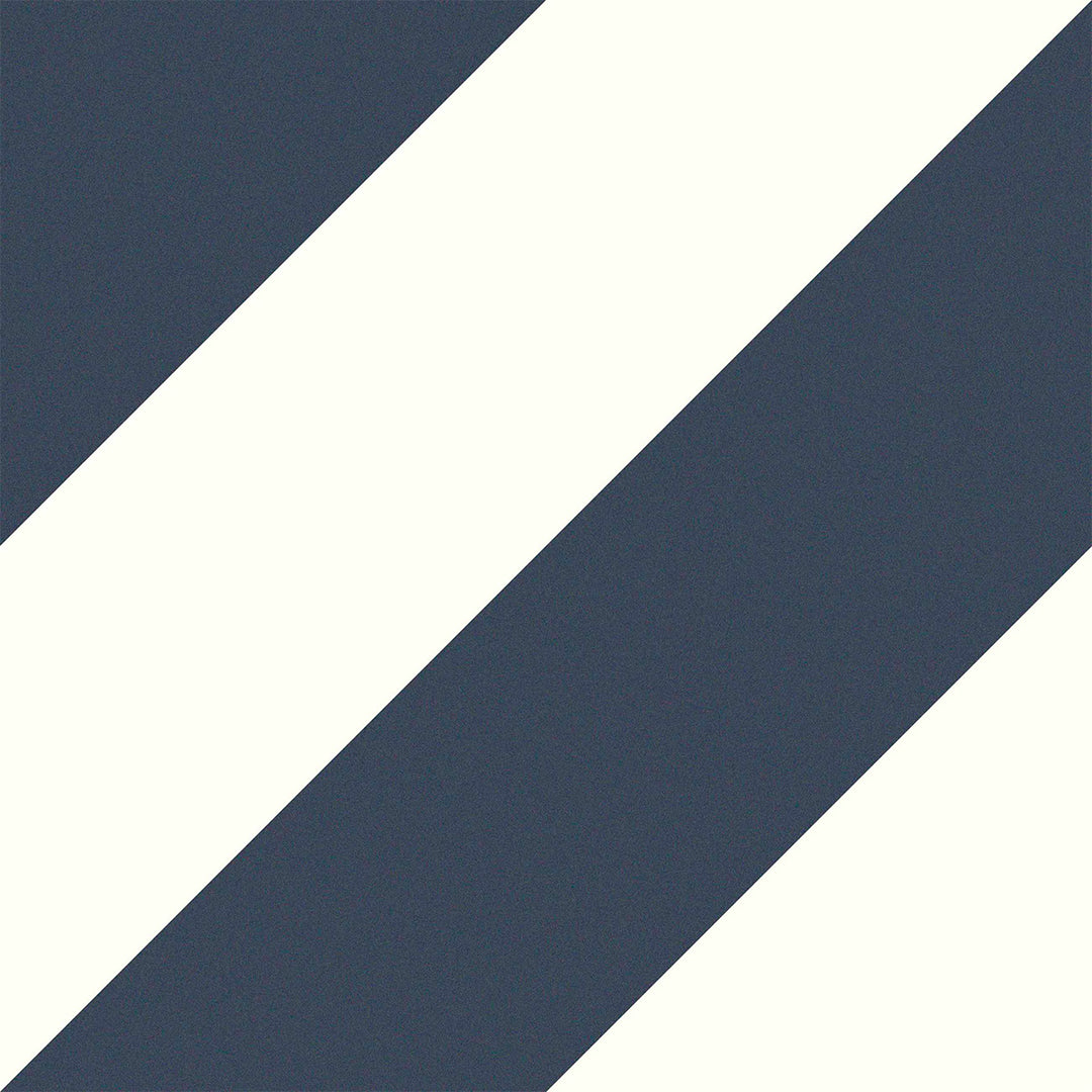 Zebra Navy 22.3 x 22.3cm Porcelain Pattern Tile - 1.15 sqm perbox