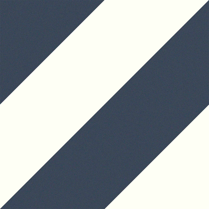 Zebra Navy 22.3 x 22.3cm Porcelain Pattern Tile - 1.15 sqm perbox