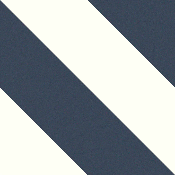 Zebra Navy 22.3 x 22.3cm Porcelain Pattern Tile - 1.15 sqm perbox