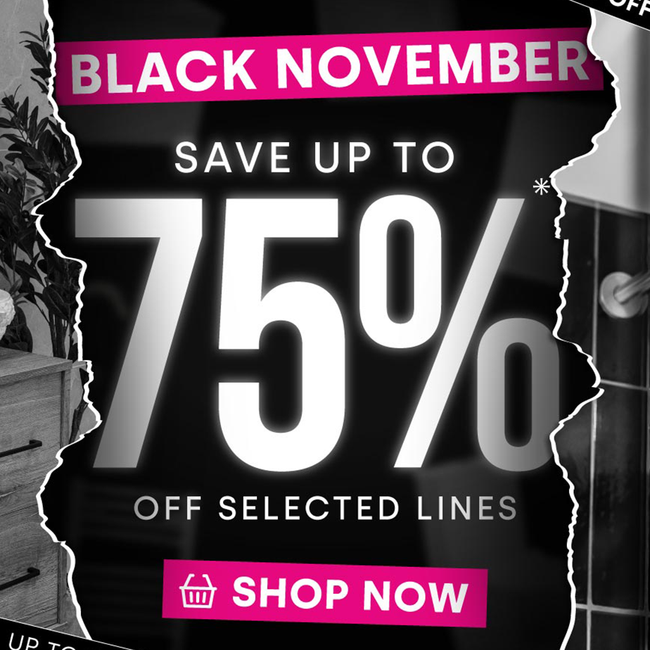 Explore the Best Deals in the Bathshack Black November Sale