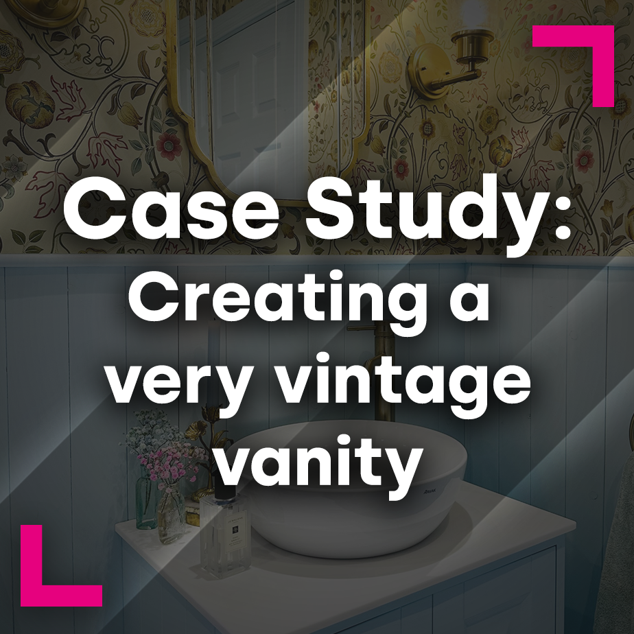 Case Study: Crafting a very Vintage vanity 