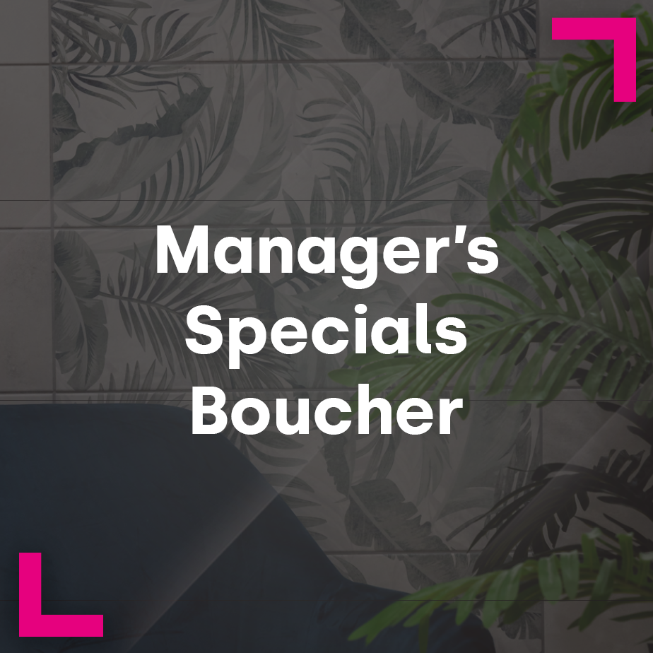 Managers Specials: Showroom Manager Boucher Road, Belfast