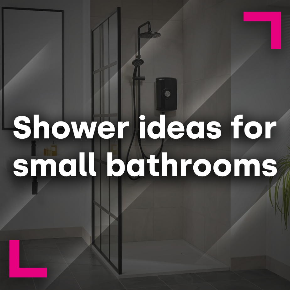 Shower ideas for small bathrooms