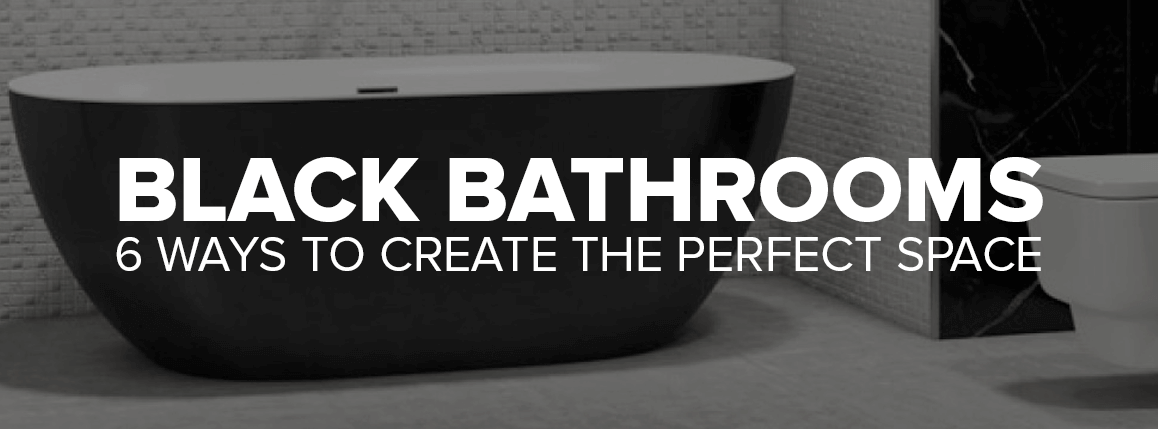 Black Bathroom Inspiration + Updates on Ours 