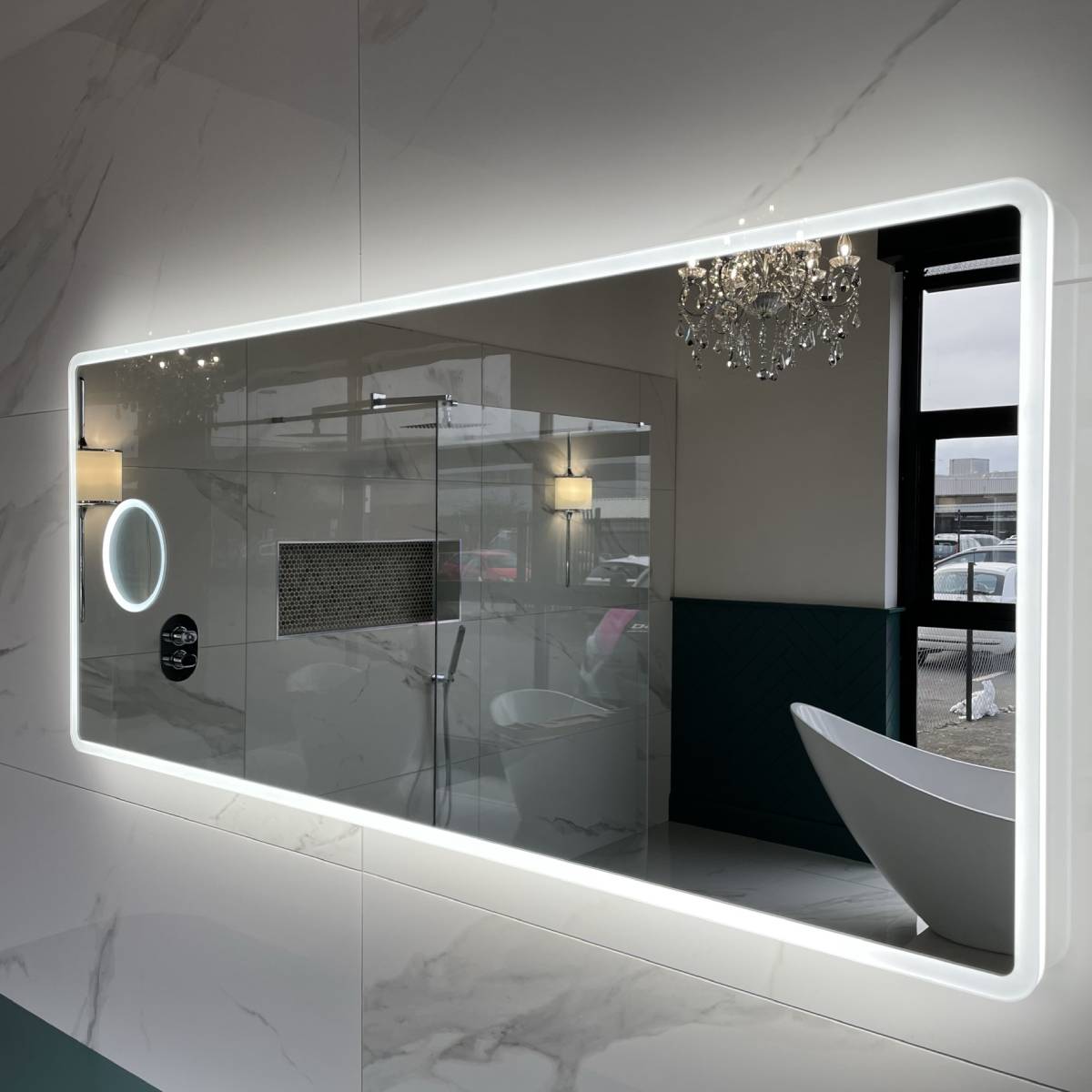 Aurora Magna 1400 x 600mm LED Mirror (19385)