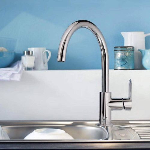 Grohe BauLoop Single-lever Kitchen Sink Mixer (8785)