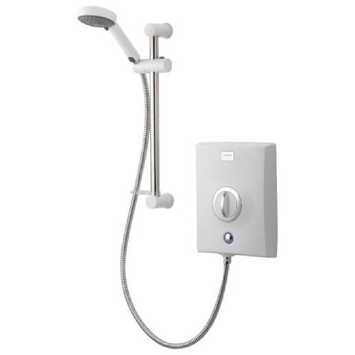 Aqualisa Quartz QZE9521 9.5kw Electric Shower - White/Chrome (4295)