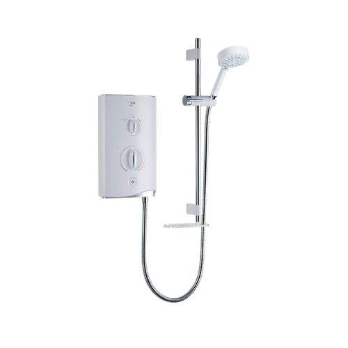 Mira Sport Thermostatic 9.0kW Electric Shower - White/Chrome (10787)