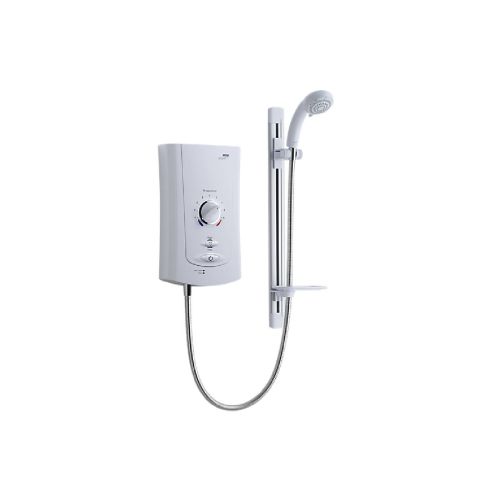 Mira Advance Low Pressure 9.0kW Electric Shower - White/Chrome (4215)