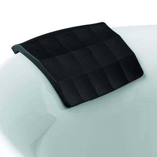 Universal PU Gel Bath Headrest - Black (6951)