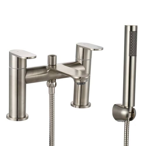 Niagara Albury Bath Shower Mixer - Brushed Nickel (21661)
