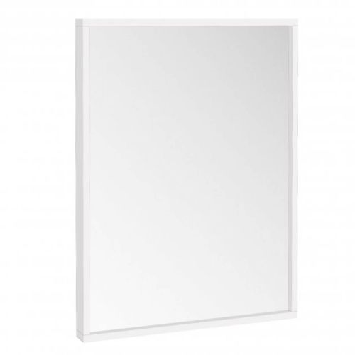 Ambience 600 x 800mm Simplistic Mirror - White  (21689)