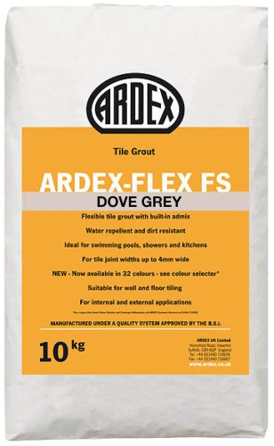 Ardex Flex FS Tile Grout 10KG - Dove Grey - 12782
