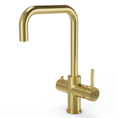 Eliseo Ricci Instant Boiling Water Kitchen Tap - Brushed Brass (16272)