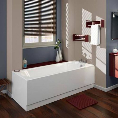 Moods Bathrooms to Love Cascade Supercast 1700 x 700mm Single Ended Bath (970)