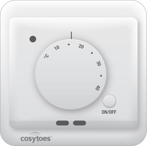 Cosytoes Manual Thermostat for Electrical Underfloor Heating (6640)
