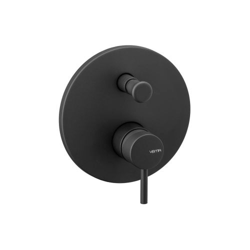 Vema Maira Black Concealed Two OutletShower Mixer with Diverter