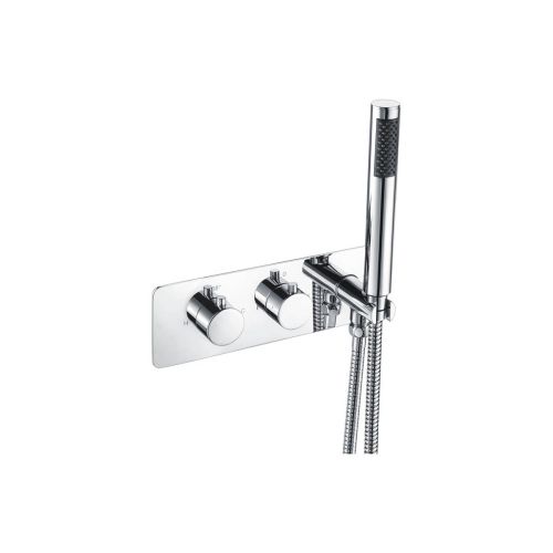 Ari Design Alcor Thermostatic Two Outlet Shower Valve with Handset