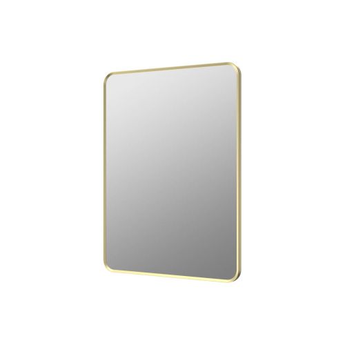 Ari Design Onyx 600x800mm Rectangle Mirror - Brushed Brass