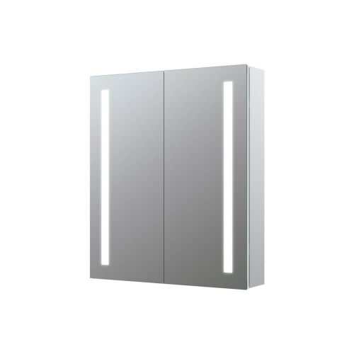 Ari Design Isaac 600mm 2 Door Front-Lit LED Mirror Cabinet