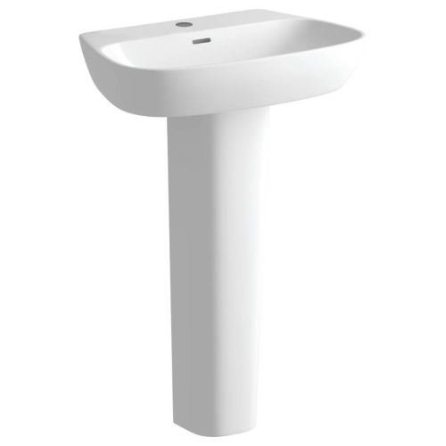 Moods Bathrooms to Love Tilia 600mm Basin & Full Pedestal (13668)