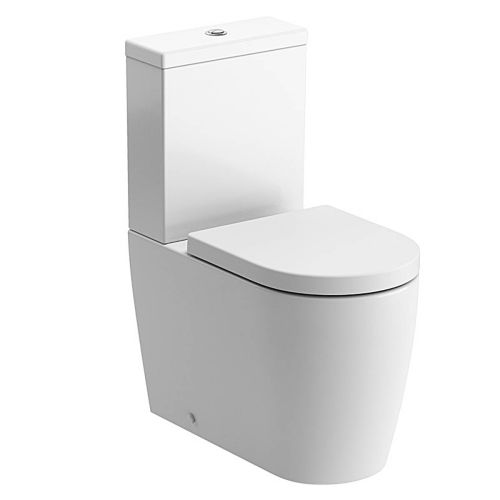 Moods Bathrooms to Love Cilantro Rimless Close Coupled Toilet & Soft Close Seat (5862)