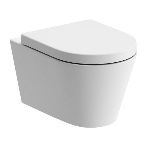 Moods Bathrooms to Love Cilantro Rimless Wall Hung Toilet & Soft Close Seat (5864)