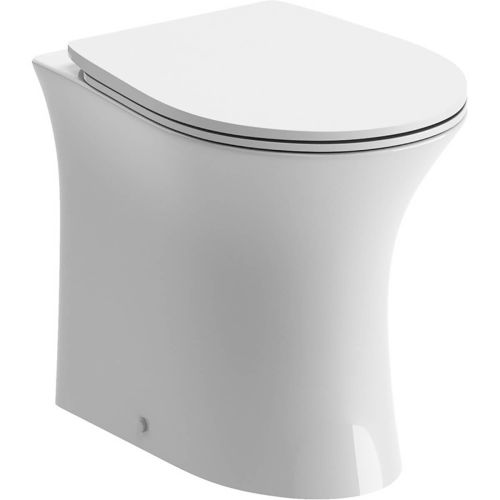 Moods Bathrooms to Love Sandro Back to Wall Toilet & Soft Close Seat (19943)